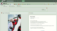 Desktop Screenshot of kirby19.deviantart.com