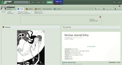 Desktop Screenshot of millamad.deviantart.com