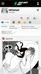 Mobile Screenshot of millamad.deviantart.com