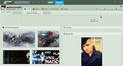Desktop Screenshot of andrewzombeh.deviantart.com