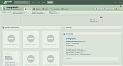 Desktop Screenshot of evergrateful.deviantart.com