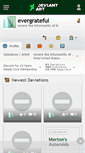 Mobile Screenshot of evergrateful.deviantart.com
