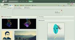 Desktop Screenshot of delibal.deviantart.com
