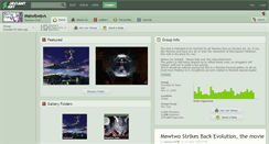 Desktop Screenshot of mewtwo.deviantart.com