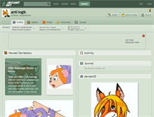 Tablet Screenshot of anti-logik.deviantart.com