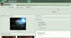Desktop Screenshot of karlaperalta.deviantart.com