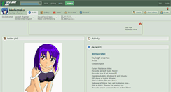Desktop Screenshot of kimikoneko.deviantart.com