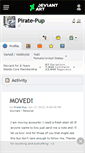 Mobile Screenshot of pirate-pup.deviantart.com