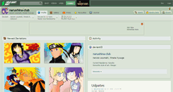 Desktop Screenshot of naruxhina-club.deviantart.com