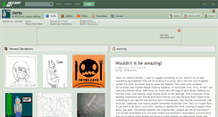 Desktop Screenshot of l3erto.deviantart.com