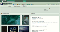 Desktop Screenshot of electrohouselover.deviantart.com
