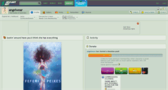 Desktop Screenshot of angelwear.deviantart.com