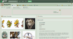 Desktop Screenshot of devart2009.deviantart.com