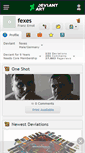 Mobile Screenshot of fexes.deviantart.com