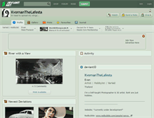 Tablet Screenshot of kvornanthelafesta.deviantart.com