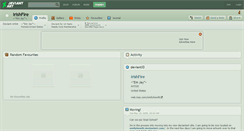 Desktop Screenshot of irishfire.deviantart.com