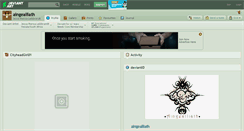 Desktop Screenshot of aingealliath.deviantart.com