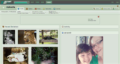 Desktop Screenshot of mekoella.deviantart.com