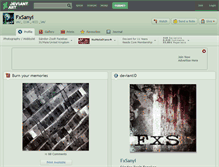 Tablet Screenshot of fxsanyi.deviantart.com