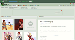 Desktop Screenshot of kiddo32.deviantart.com