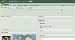 Desktop Screenshot of miya--ko.deviantart.com