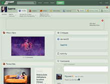 Tablet Screenshot of kaerre.deviantart.com