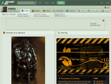 Tablet Screenshot of inkb0y.deviantart.com