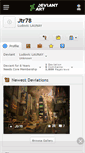 Mobile Screenshot of jtr78.deviantart.com