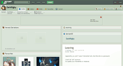 Desktop Screenshot of darkrigby.deviantart.com