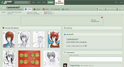 Desktop Screenshot of castlevania57.deviantart.com