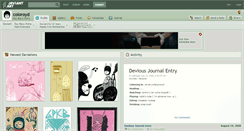 Desktop Screenshot of coloroyd.deviantart.com