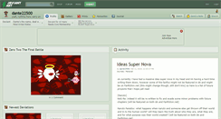 Desktop Screenshot of dante22500.deviantart.com