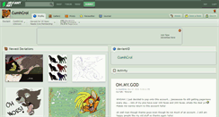 Desktop Screenshot of cumhcroi.deviantart.com
