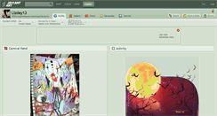 Desktop Screenshot of lizday13.deviantart.com