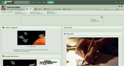 Desktop Screenshot of chris-b-chikin.deviantart.com