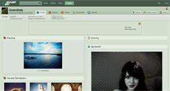 Desktop Screenshot of greendots.deviantart.com