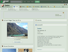 Tablet Screenshot of easten.deviantart.com