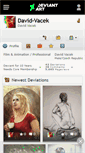 Mobile Screenshot of david-vacek.deviantart.com