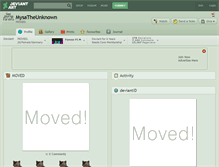 Tablet Screenshot of mysatheunknown.deviantart.com