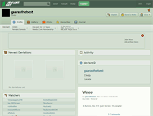 Tablet Screenshot of gaarasthebest.deviantart.com