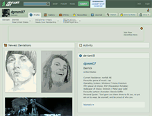 Tablet Screenshot of dpmm07.deviantart.com