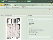 Tablet Screenshot of bzz1251.deviantart.com