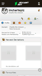 Mobile Screenshot of imcharlieplz.deviantart.com