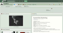 Desktop Screenshot of countelmo.deviantart.com