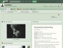 Tablet Screenshot of countelmo.deviantart.com