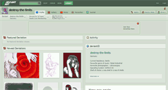 Desktop Screenshot of destroy-the-limits.deviantart.com
