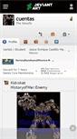 Mobile Screenshot of cuentas.deviantart.com