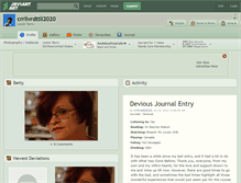 Tablet Screenshot of crrllvrdttll2020.deviantart.com