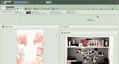 Desktop Screenshot of everkiss.deviantart.com