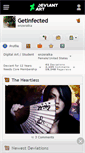 Mobile Screenshot of getinfected.deviantart.com